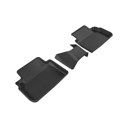 3D Maxpider 3D MAXpider L1MB07921509 Benz Glc-Class X205 2016-2018 Kagu Mat; Black - Row 2 - Piece of 3 L1MB07921509